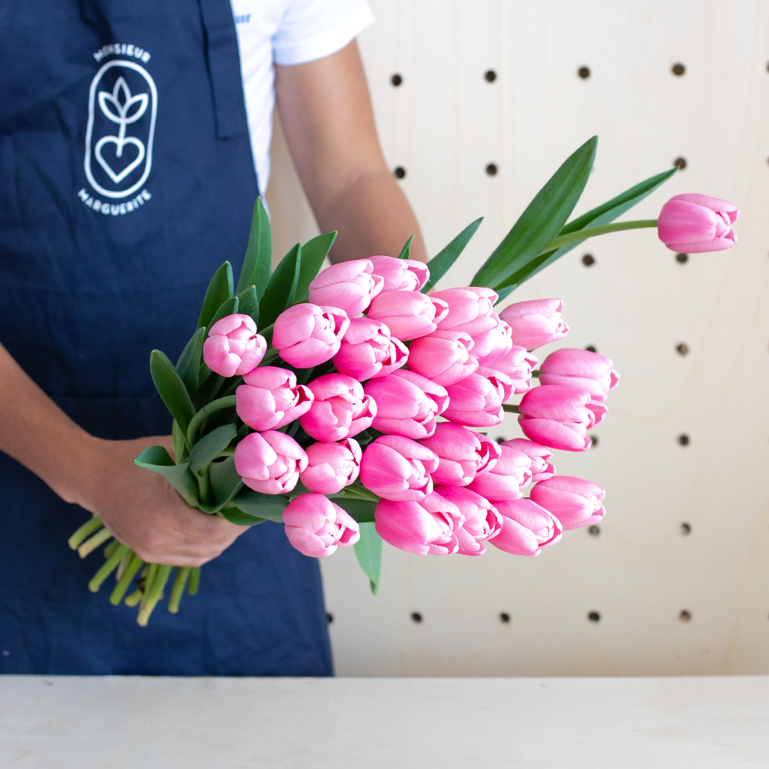Monsieur Marguerite fête la Tulipe !