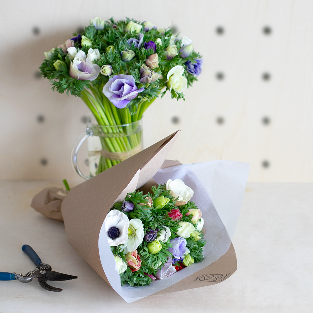 Offrir des fleurs en Hiver