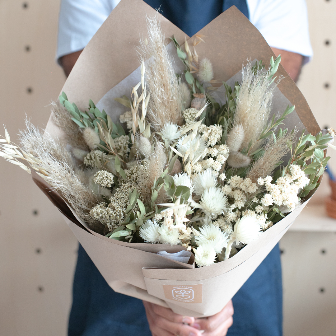 Monsieur Marguerite x Diane Perreau : le joli bouquet Hiver Magique