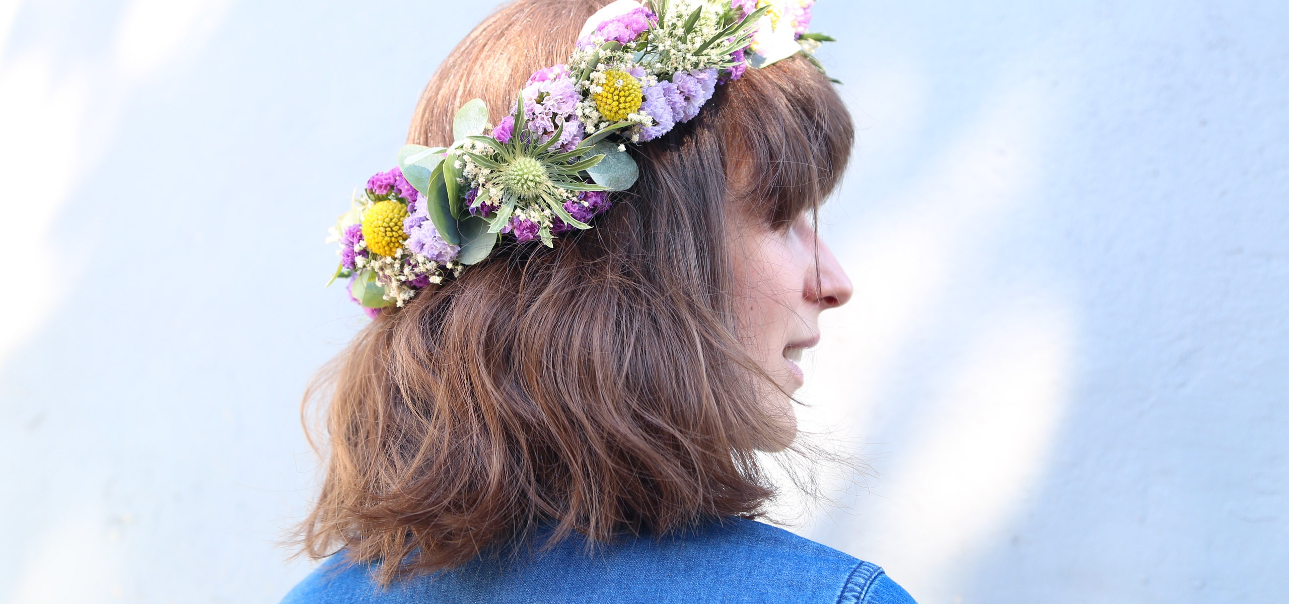 Dossier: couronne de fleurs