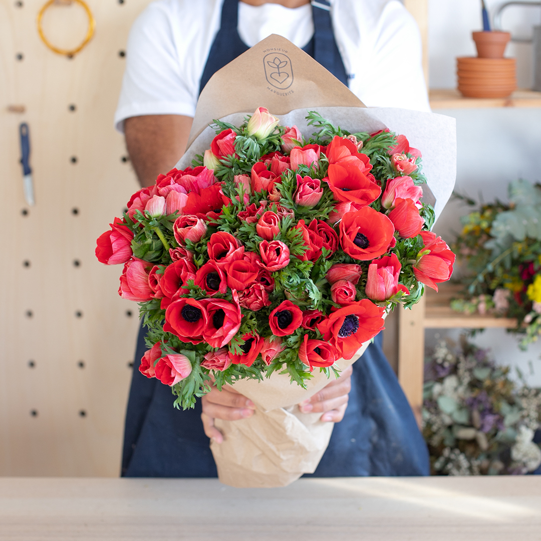Monsieur Marguerite fête l'Anémone