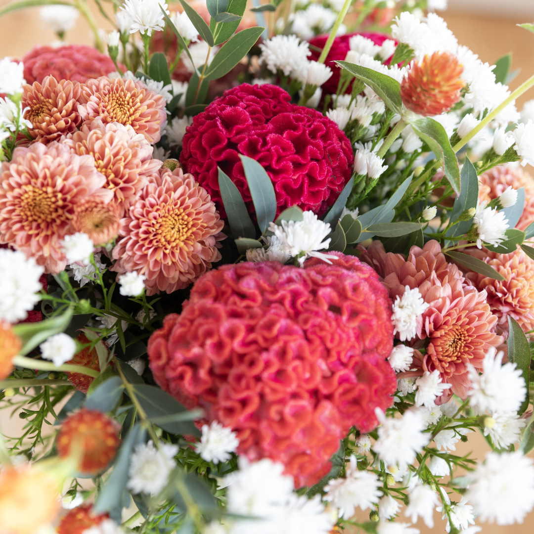 Le calendrier des fleurs d'octobre