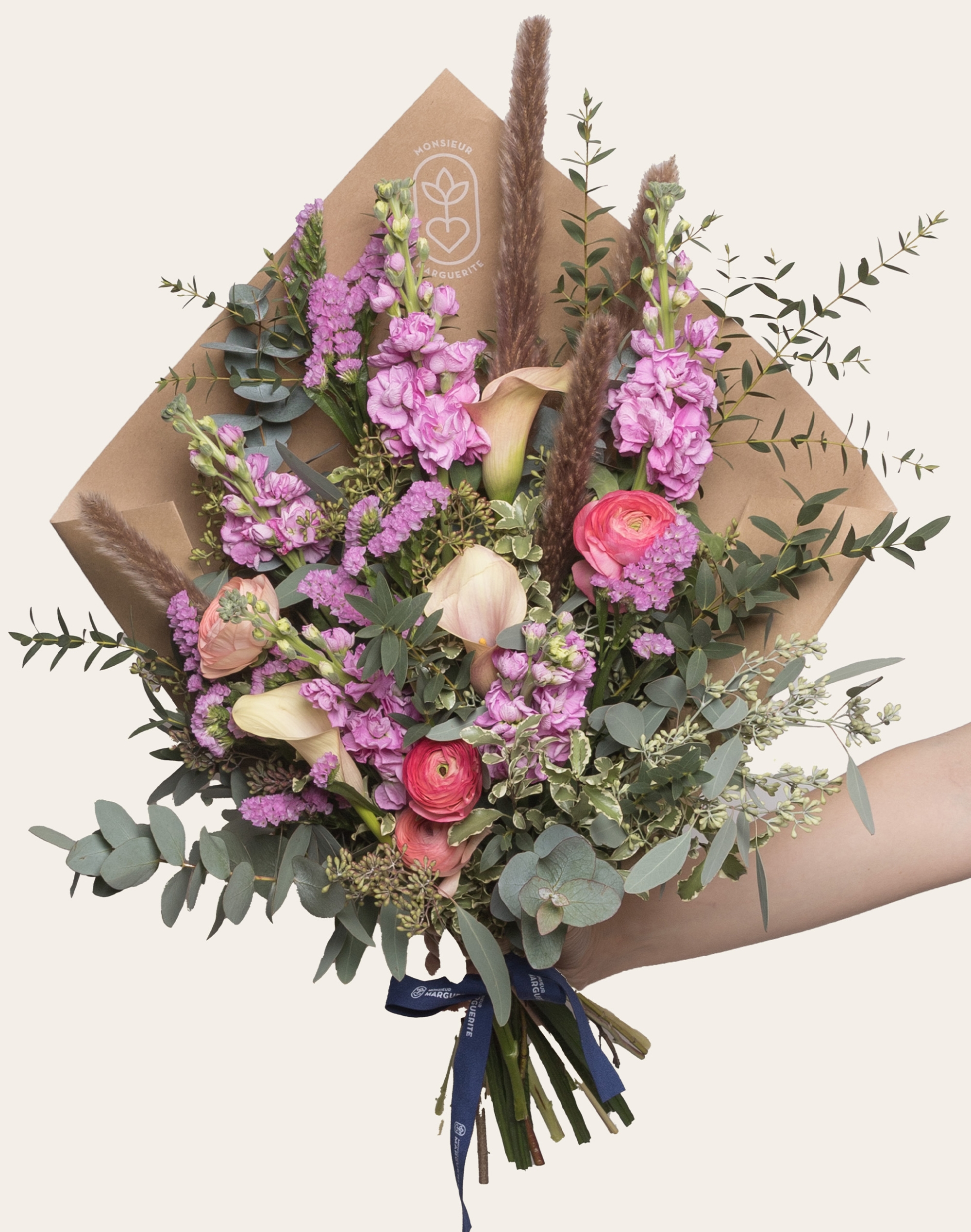 Lisière de Forêt fleurie - rose