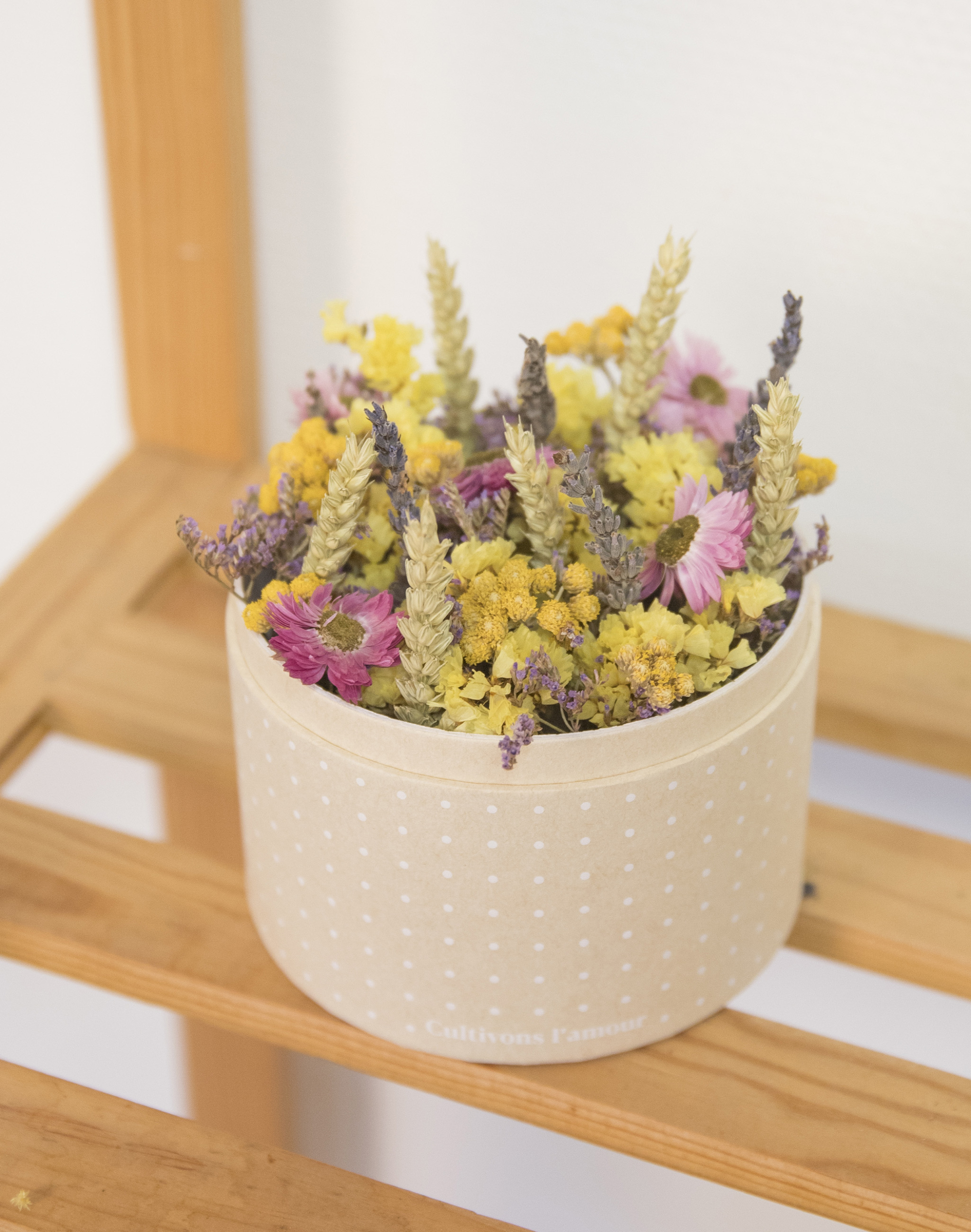 Mon Jardin Fleuri - Rose et Jaune