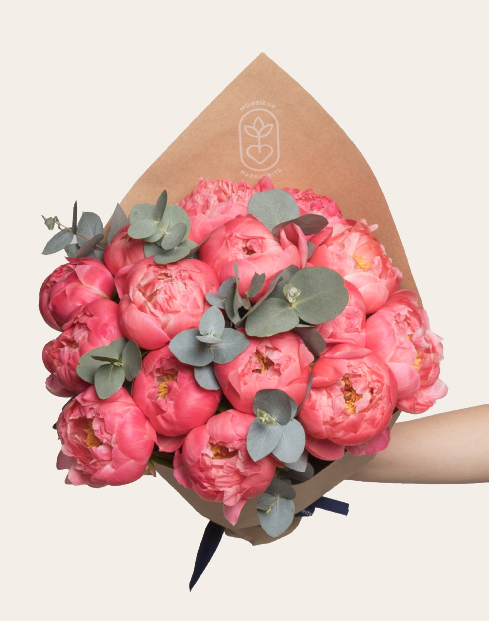 Bouquet de 15 Pivoines