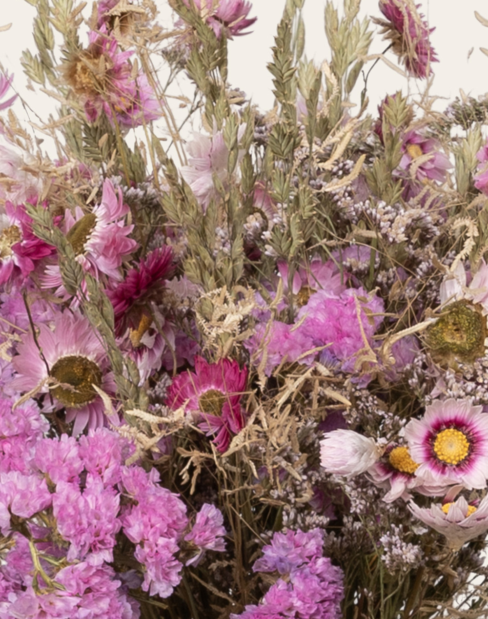 Féerie rose - Bouquet de fleurs séchées