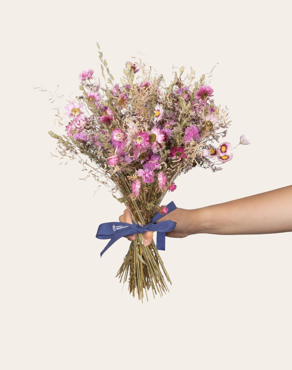 Féerie rose - Bouquet de fleurs séchées