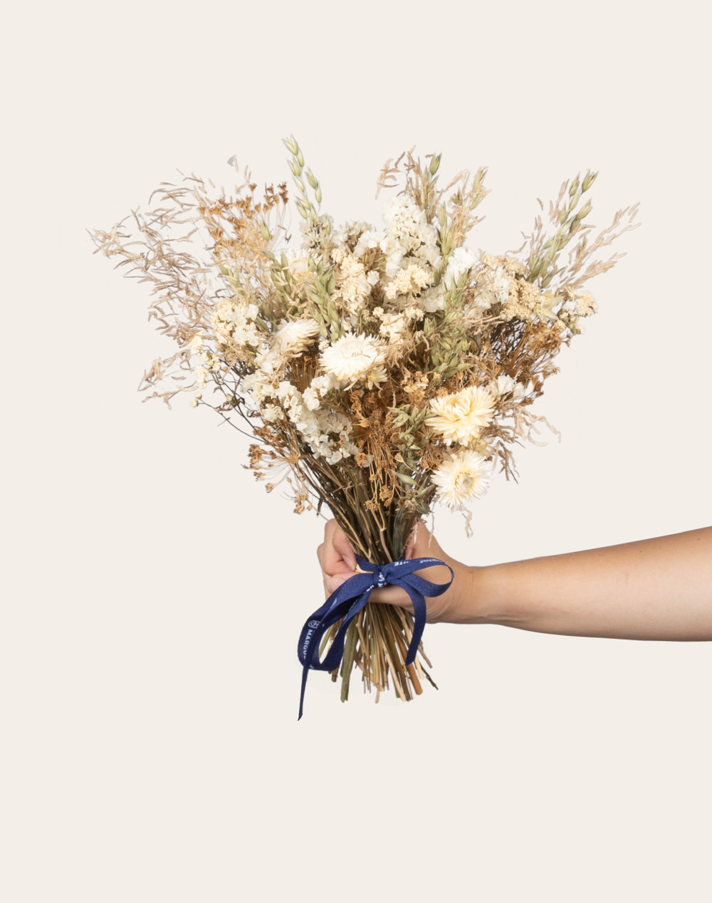 Féerie blanc - Bouquet de fleurs séchées