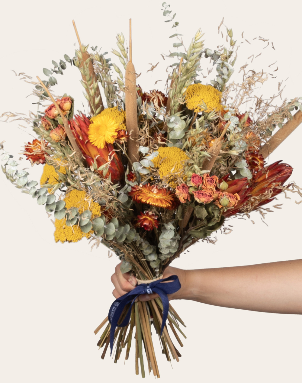 Soleil - Bouquet de fleurs séchées