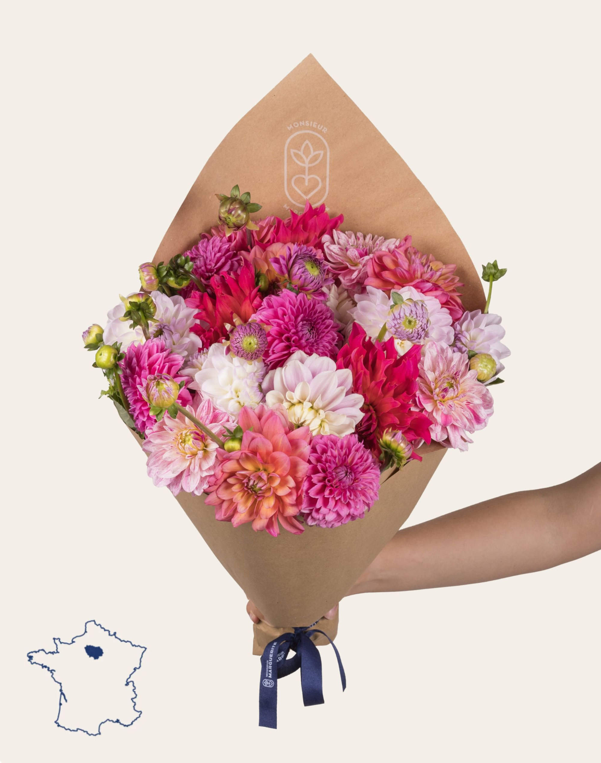 Botte surprise de Dahlias