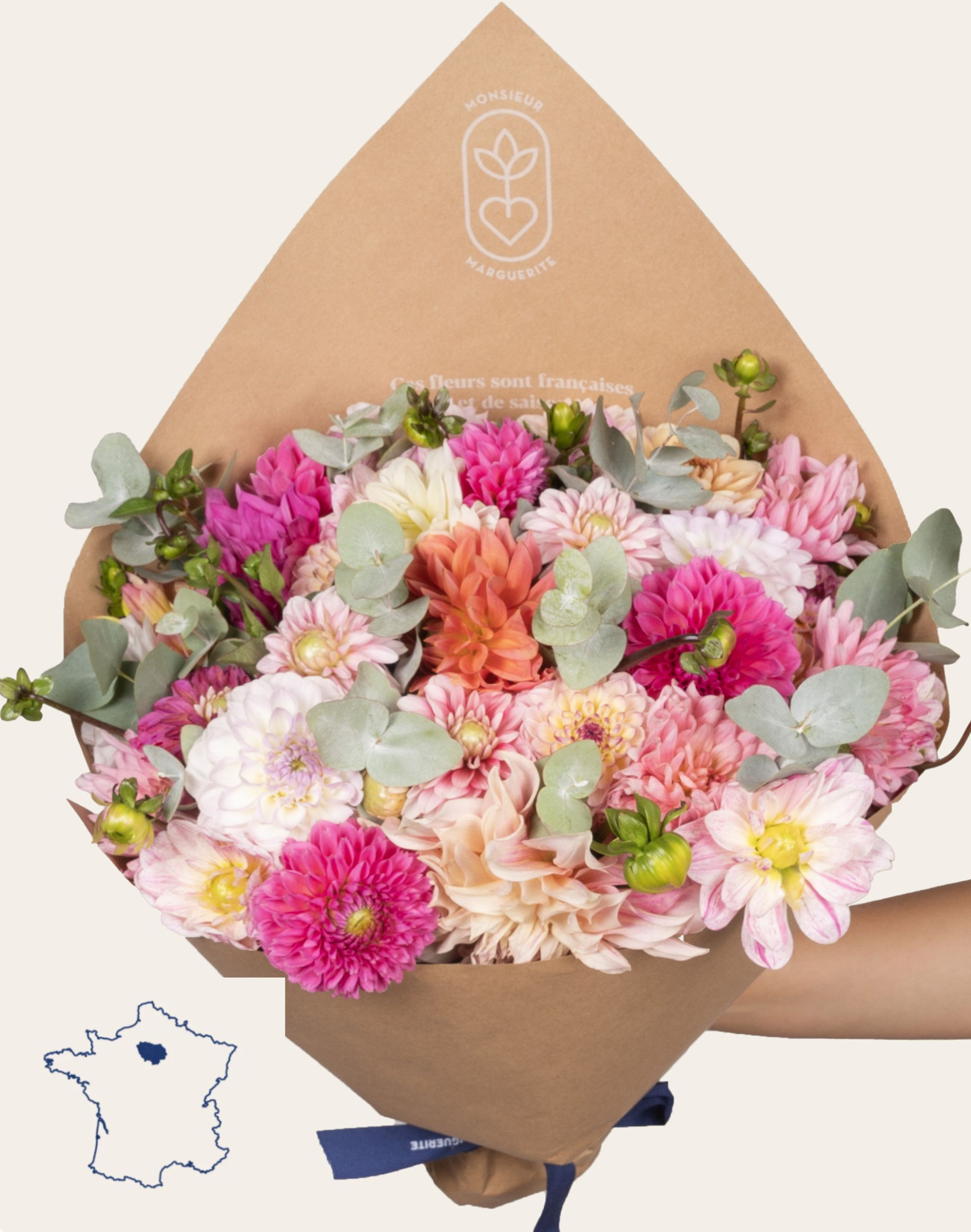 Bouquet d'exception de Dahlias