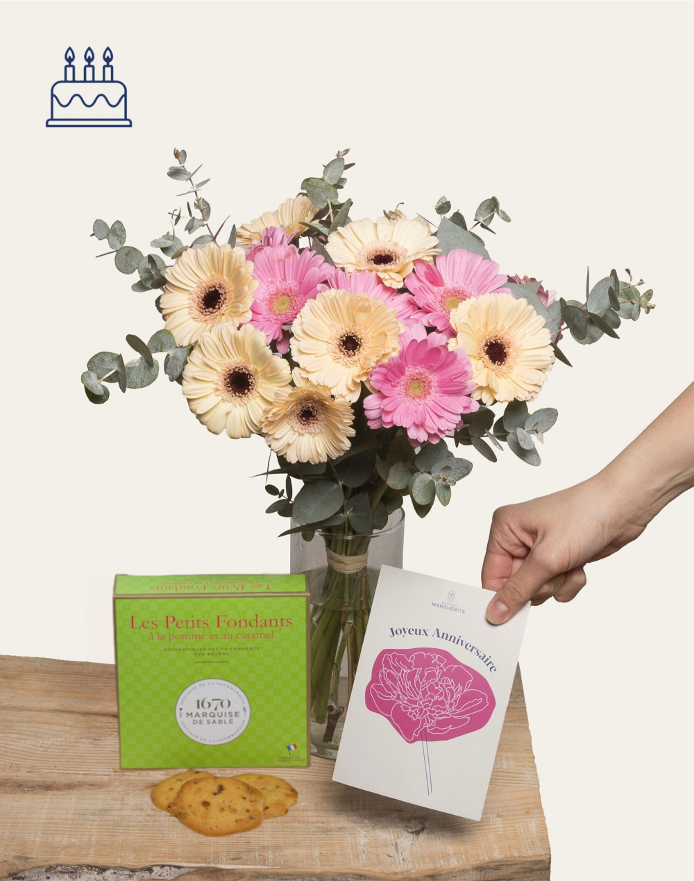 Pack Anniversaire - Bouquet de Germinis