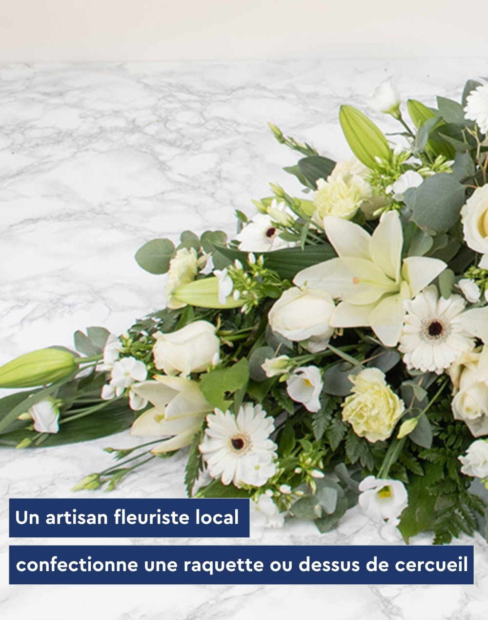 Dessus de cercueil & raquette