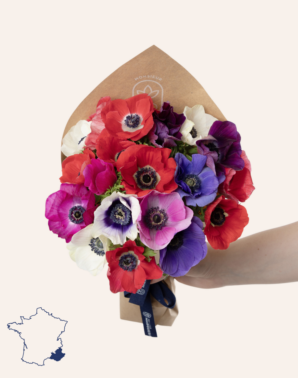 Botte surprise d'Anémones - Mamie chérie