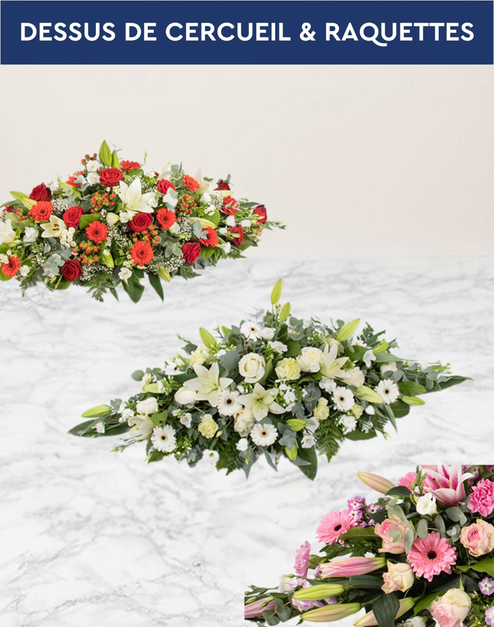 Dessus de cercueil & raquette