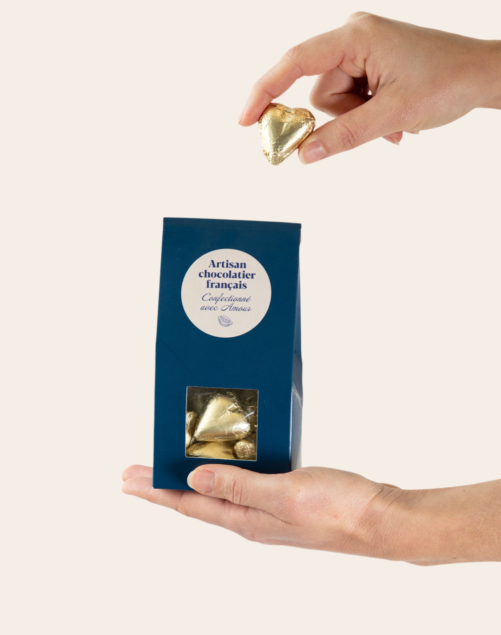 Etui Coeurs gourmands au chocolat