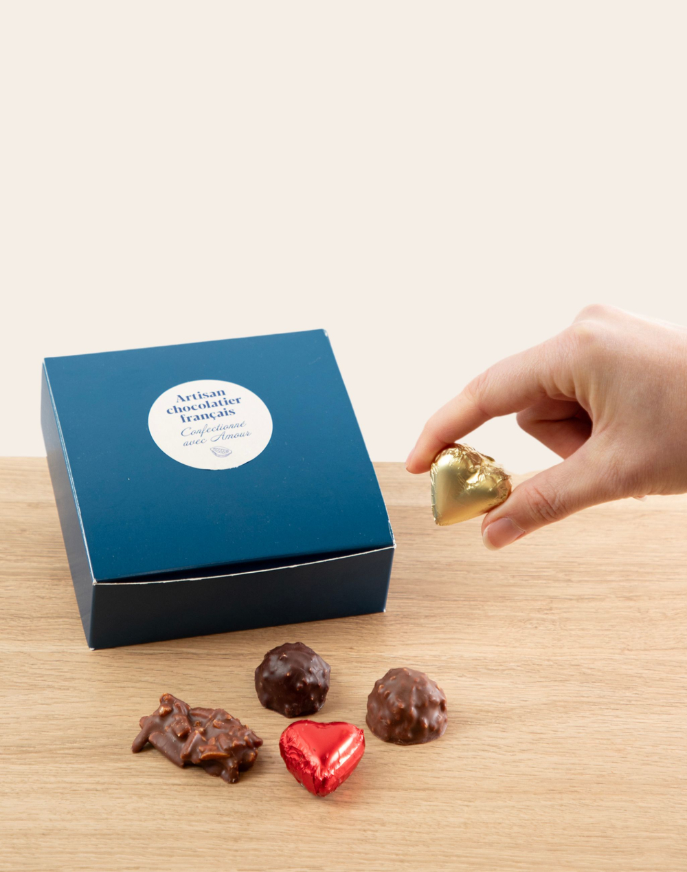 Assortiment gourmand de 30 chocolats