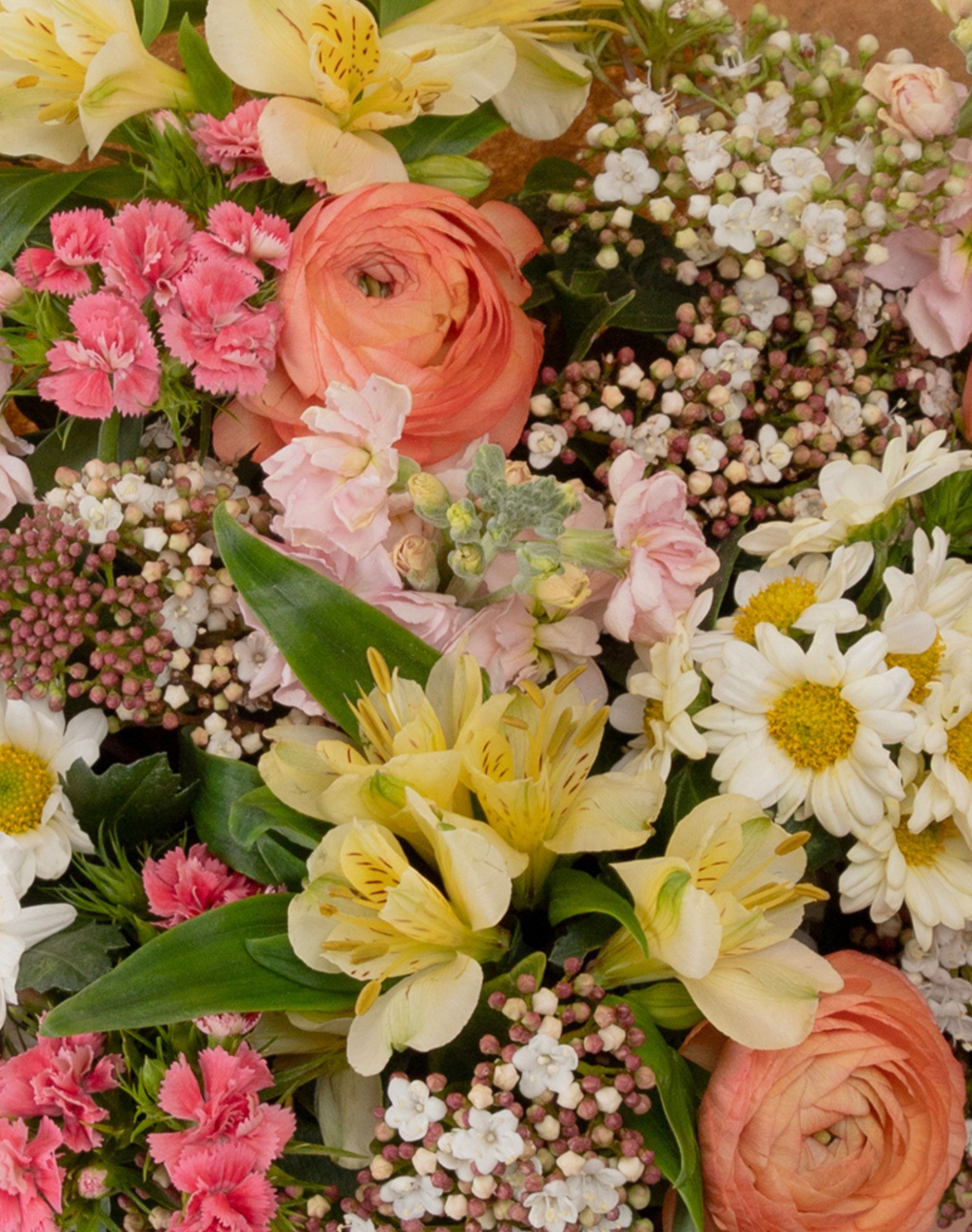 Bouquet de fleurs de saison - Coloré