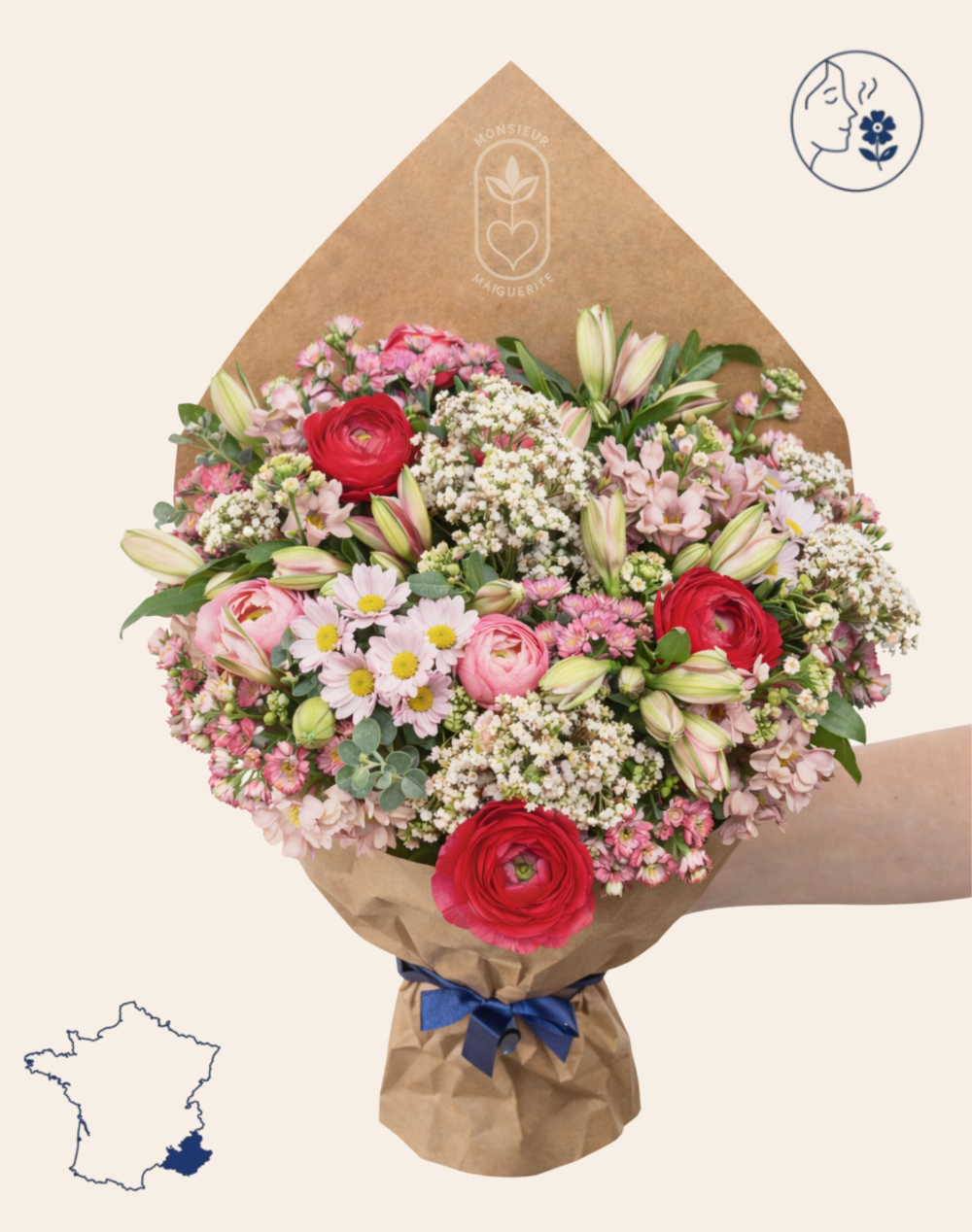 Bouquet de fleurs de saison