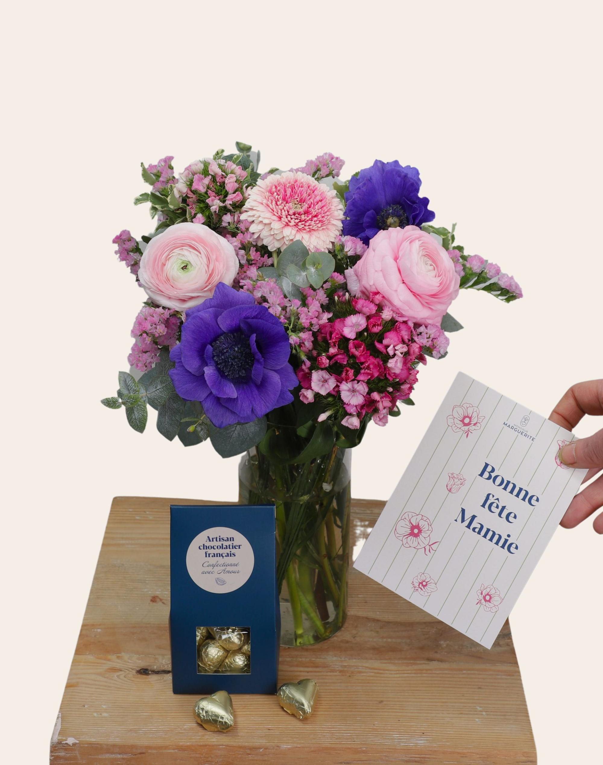 Pack Mamie - Bouquet “Mamie chérie”