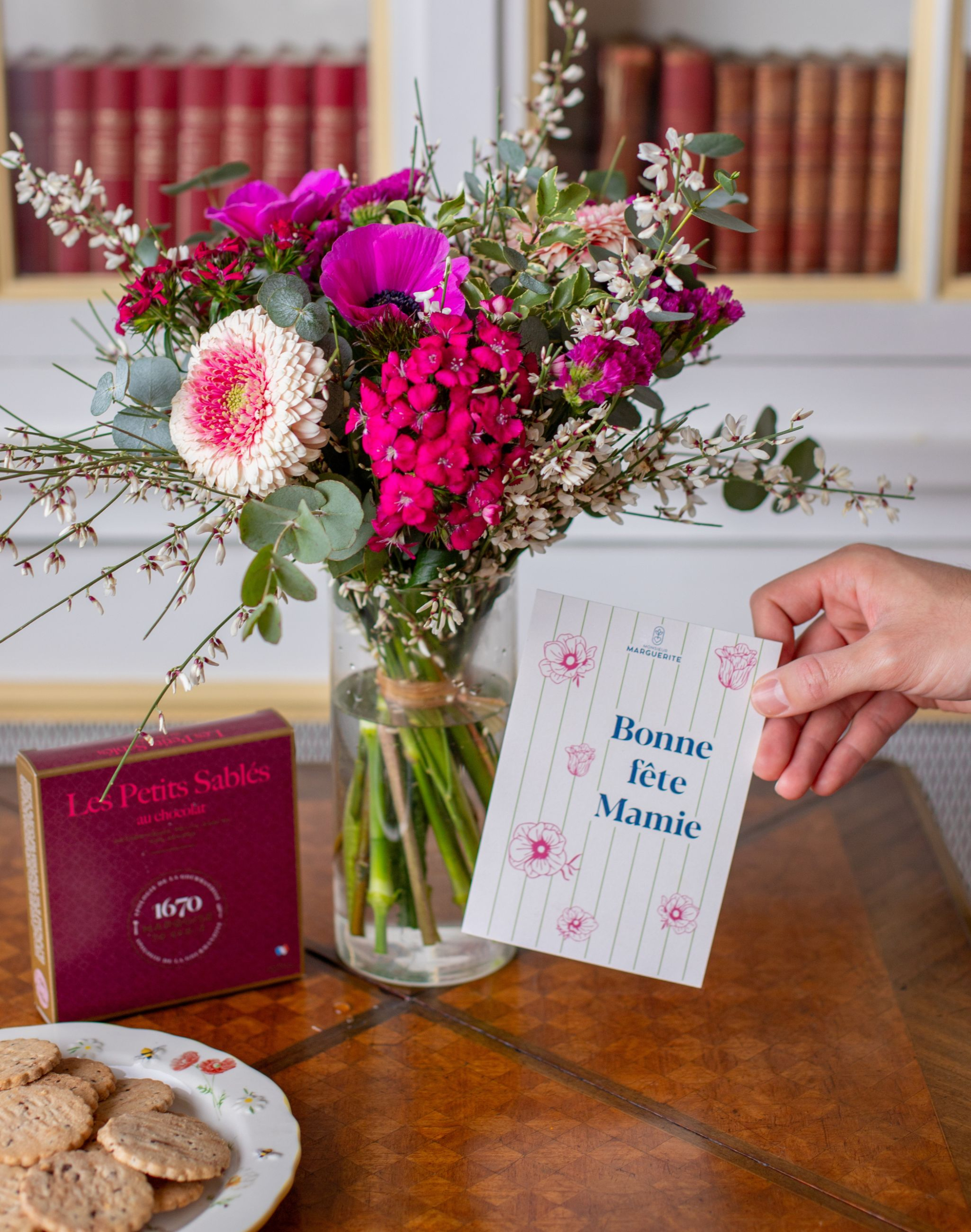 Pack Mamie - Bouquet “Bonne fête Mamie“