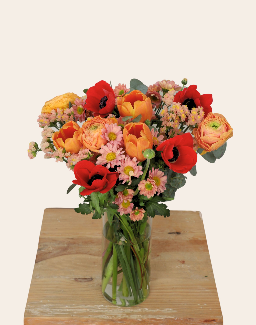 Pack Naissance - Bouquet de saison coloré