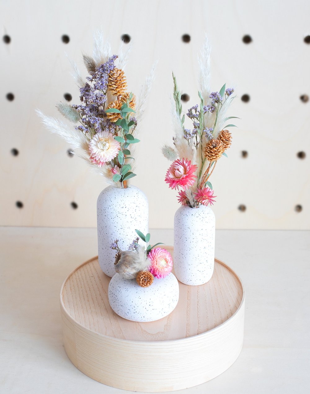 Trio de soliflores Balade Poétique