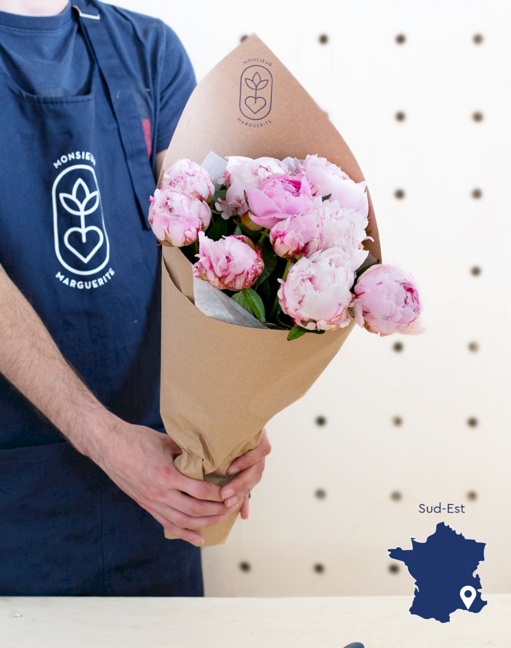 Botte de Pivoines Sarah Bernhardt