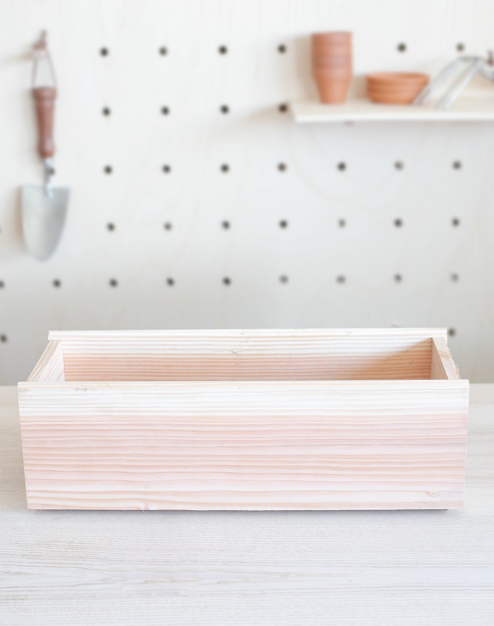 Jardinière durable en bois