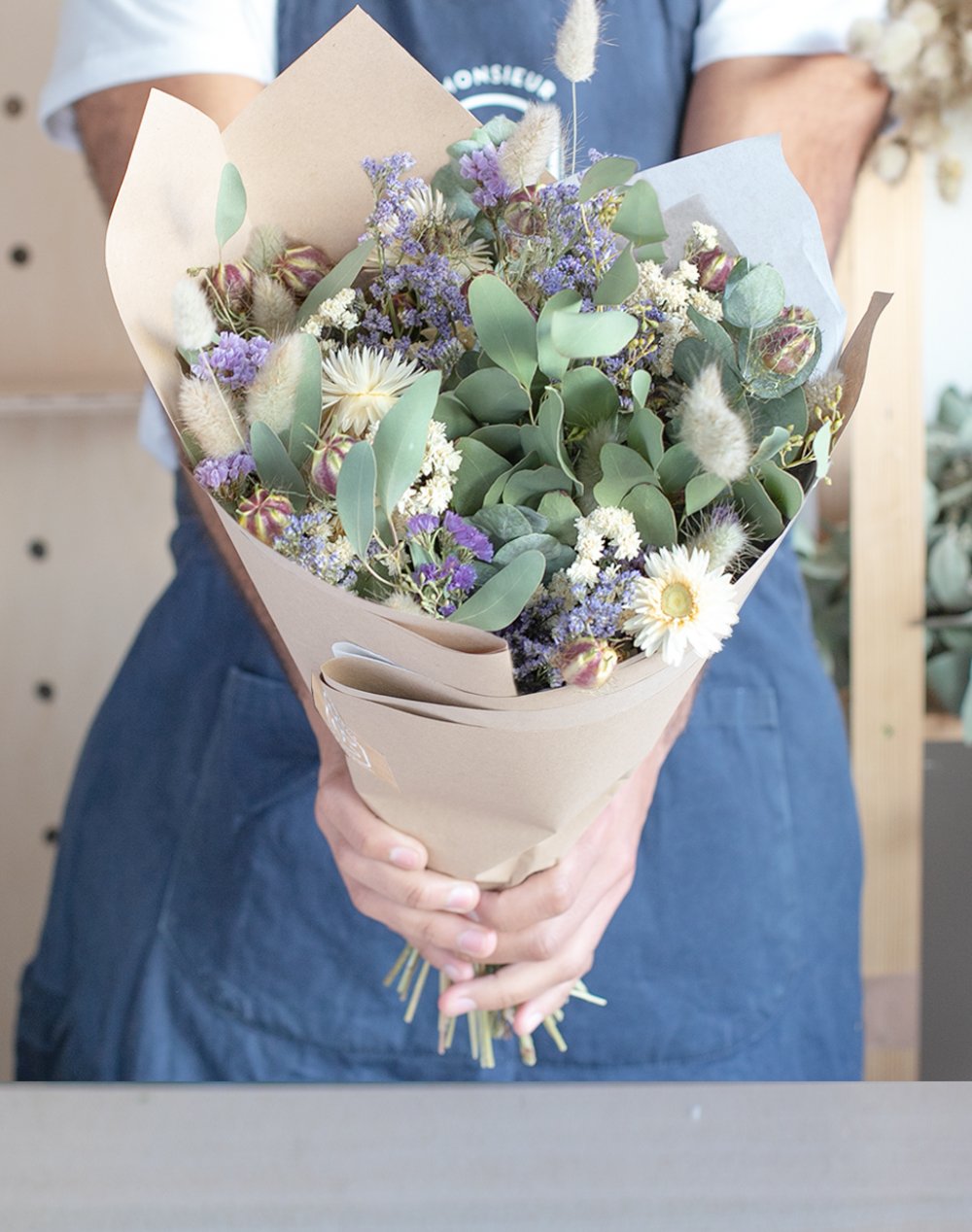 Brume - Bouquet de fleurs séchées