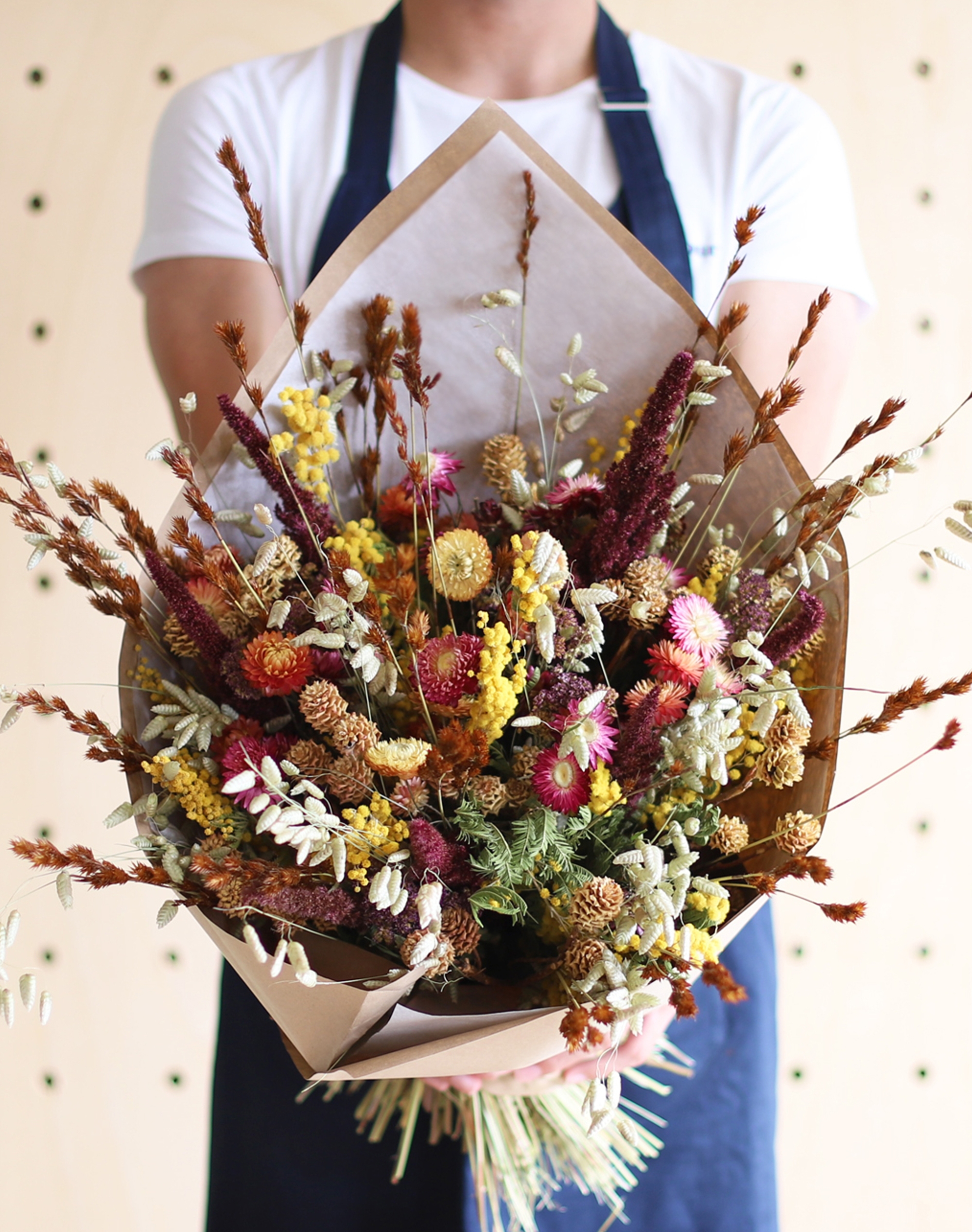 Érable - Bouquet de fleurs séchées