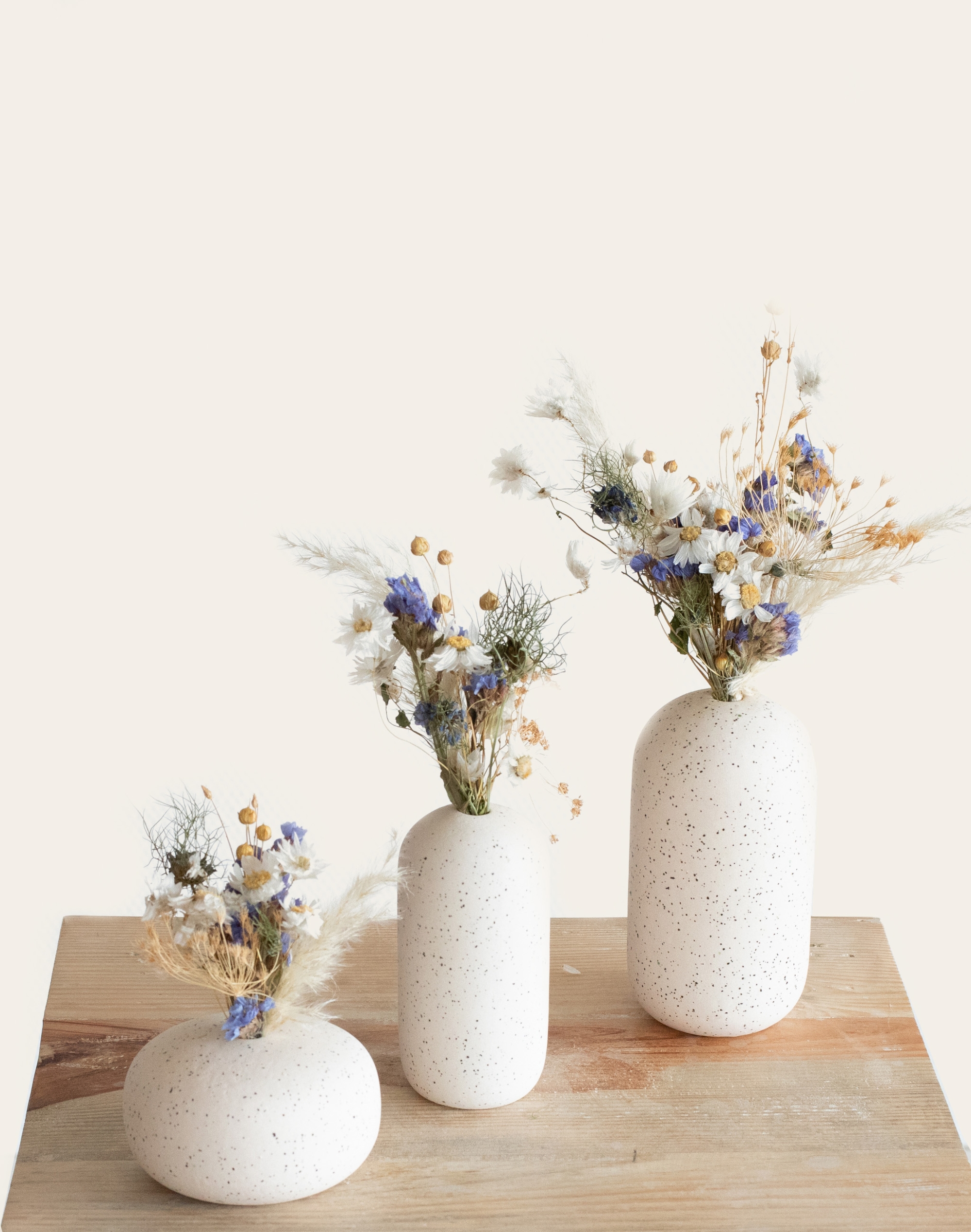 Trio de soliflores - Été