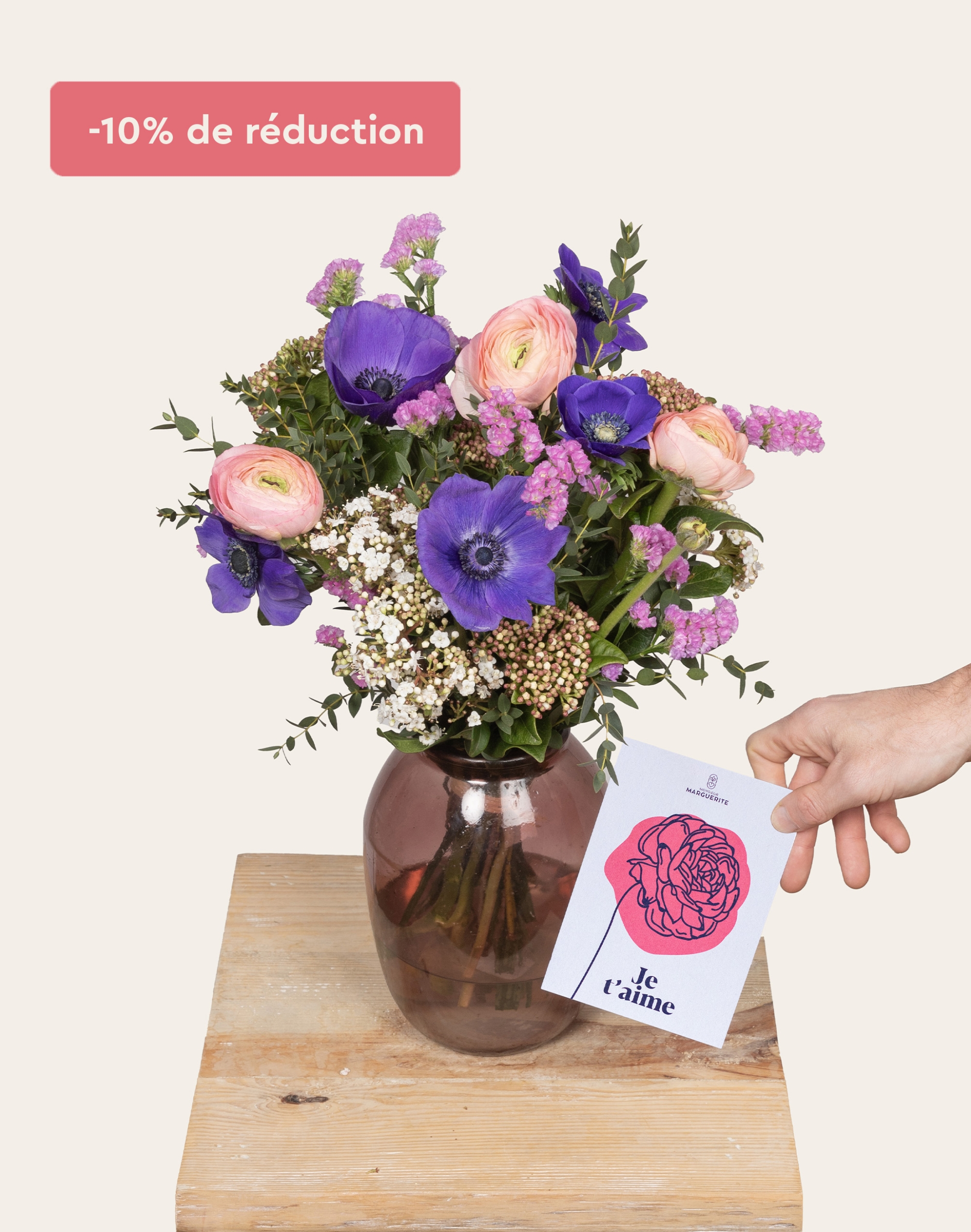 Pack Mamie - Bouquet “Bonne Fête Mamie”