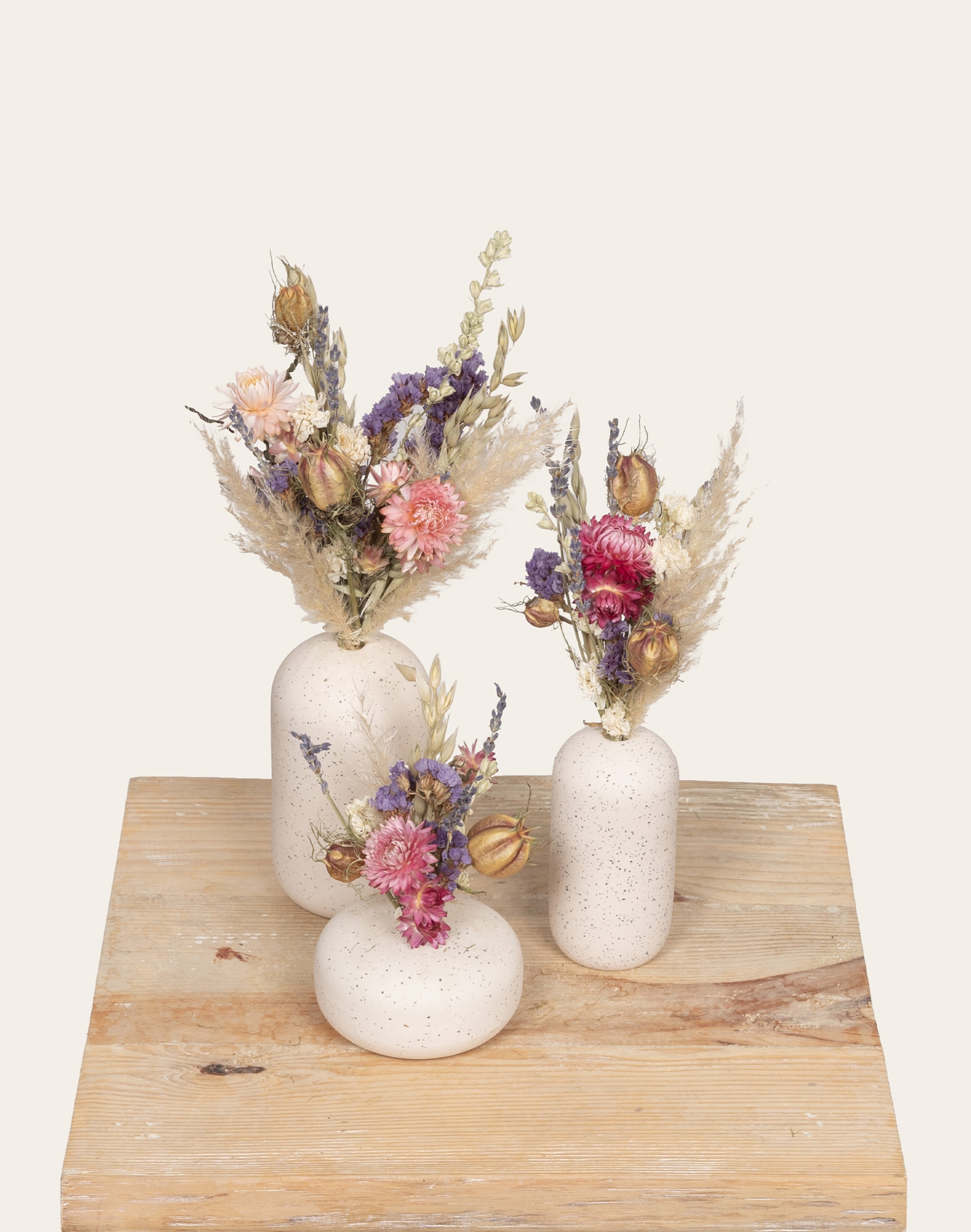 Trio de soliflores - Été