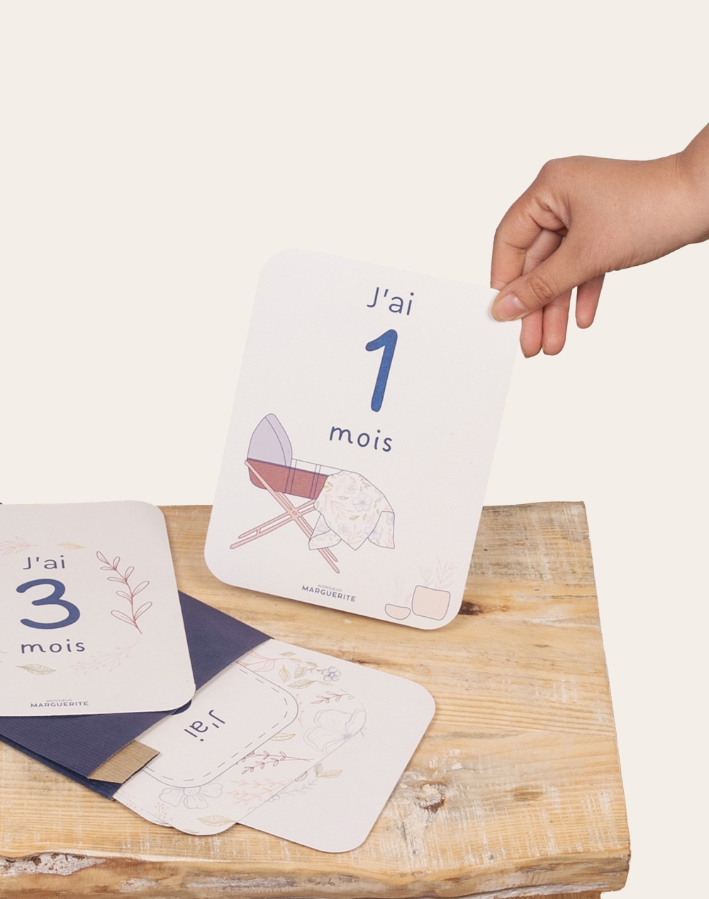 Cartes Mois - Bébé