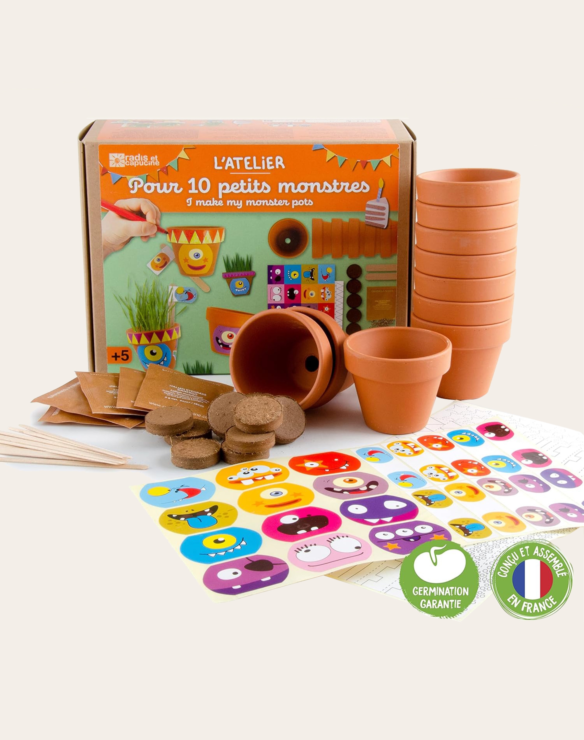 Coffret Enfant - Mes Pots Monstres