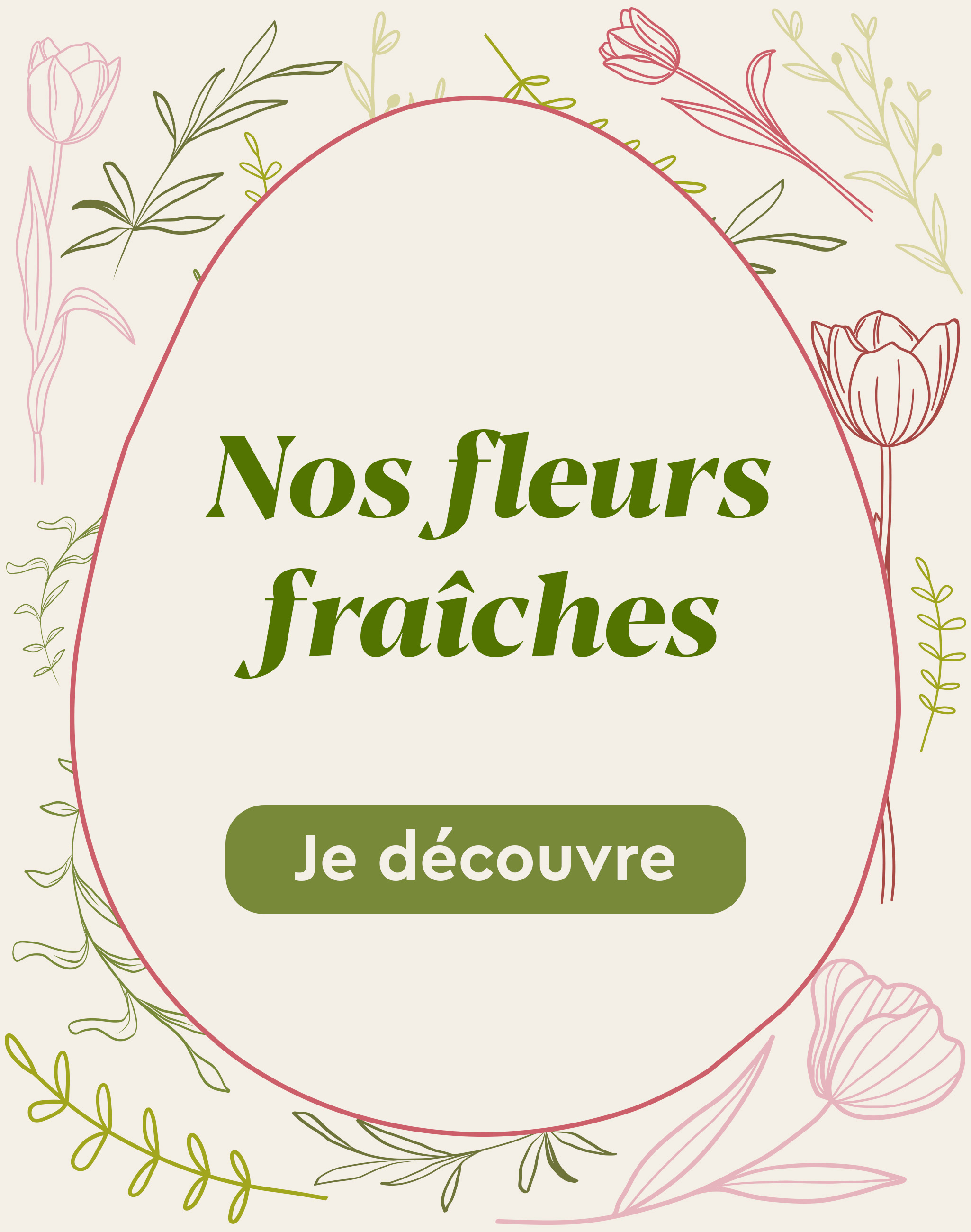 Nos fleurs de saison