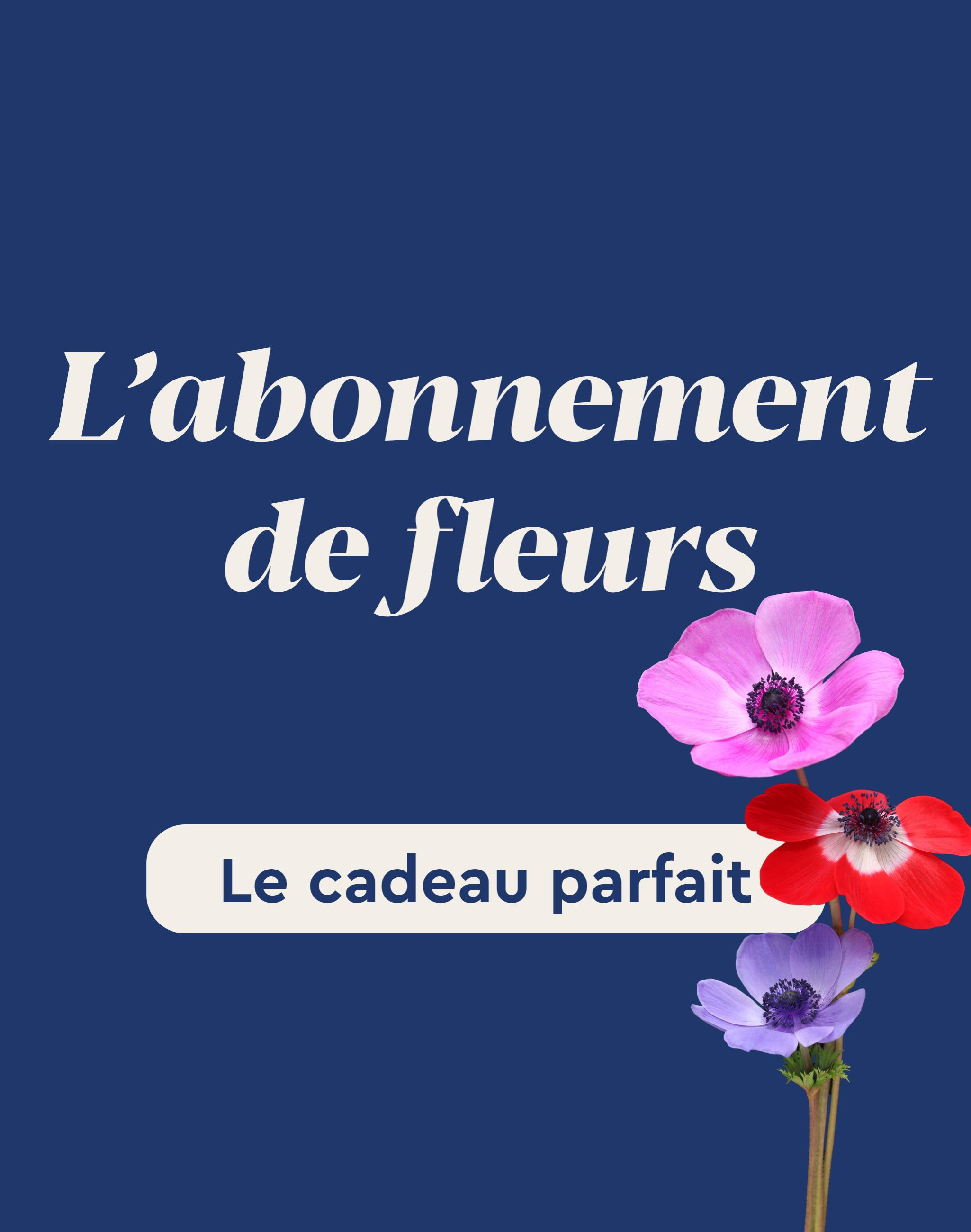 L'abonnement de fleurs